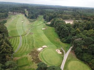 Swinley Forest 1st And 18th Aerial